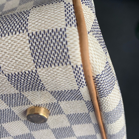 Louis Vuitton Damier Azur Figheri GM Bag - Picture 10 of 13